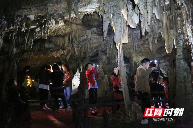 踏青求知向野行 黄龙洞景区迎来春季研学旅游热潮