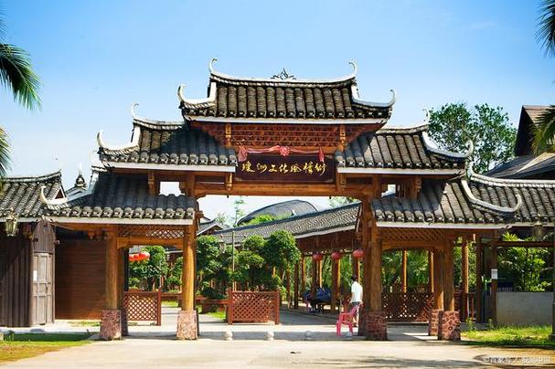 广西民族村，领略民族风情之美！我的美丽，爱的画卷)欣赏