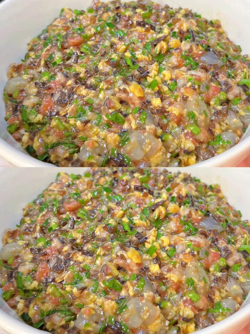 这才是饺子馅鲜肉多汁的做法，记得收藏#好吃到停不下来