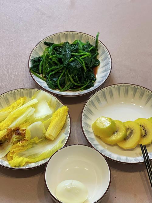 老婆给我做的减肥晚餐，太有美感了