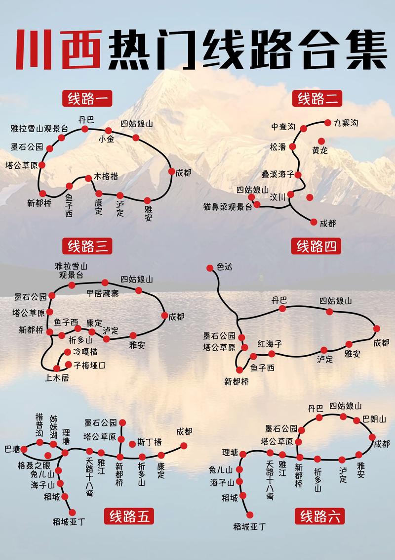 没有一条川西线路，能同时爆掉你的相册和膝盖 渴乐自驾