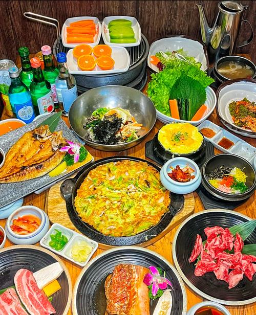 韩式大餐，满足你的味蕾！
