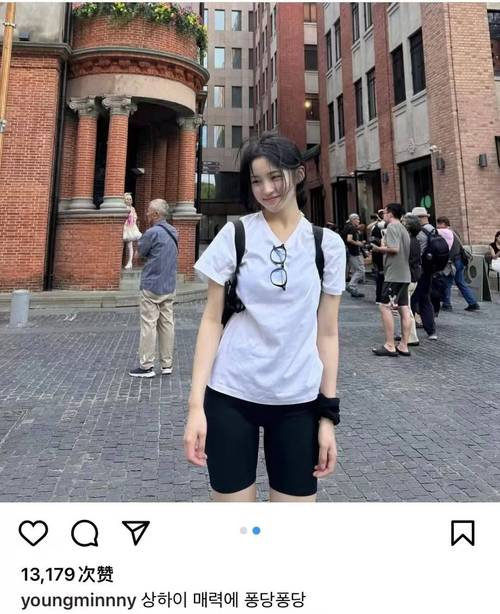 韩国美女第四次游览中国上海，彻底被上海深深吸引，直呼不想再回