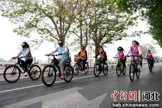 隆尧：举办全民健身大会暨自行车骑行活动